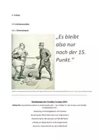 Vorschau - Stundenentwürfe - Unterrichtsentwurf Geschichte: "Versailler Vertrag - gerechter Frieden?" - Deckblatt