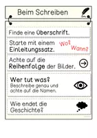 Vorschau - Anderer Materialtyp - Schreibkriterien Bildergeschichte (Tafelmaterial und Bögen) - Seite 2