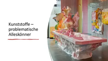 Vorschau - Präsentationen/Tafelbilder - Kunststoffe, Umweltauswirkungen von Kunststoffe & Recycling - Deckblatt