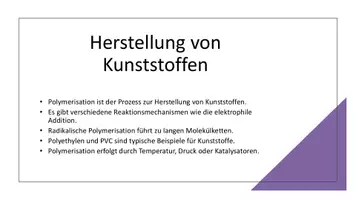 Vorschau - Präsentationen/Tafelbilder - Kunststoffe, Umweltauswirkungen von Kunststoffe & Recycling - Seite 2