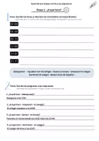 Vorschau - Arbeitsblätter - Stationenlernen - La hora y las asignaturas - Seite 2