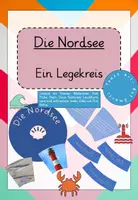 Vorschau - Bildkarten - Die Nordsee - Ein Legekreis (Klasse 3/4) - Deckblatt