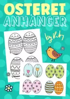 Vorschau - Mal- und Bastelvorlagen - Osterei Anhänger zum Ausmalen & Basteln - Kunst für Ostern - Deckblatt