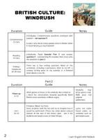 Aperçu - Préparation de séance / Séance complète - Black History Month: British Culture: Windrush Scandal - Page 1