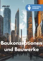 Vorschau - Unterrichtsreihen - Moderne Architektur im Kunstunterricht - Unterrichtsmaterial - Deckblatt