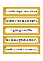 Vista previa - Unidades / Secuencias / Situaciones de Aprendizaje - ORACIONES SUJETO-PREDICADO MONTESSORI - página 1