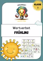 Vorschau - Spiele - Spiel Wortverbot "Frühling" Beschreiben - Deckblatt