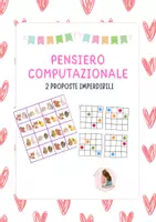 anteprima - Giochi - Pensiero computazionale infanzia - Pagina di copertina