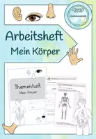 Vorschau - Arbeitsblätter - Themenheft/Selbstlernheft: Mein Körper ab Klasse 2 - Deckblatt