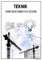 förhandsvisning - Teknik - Konstruktion och design - Arbetshäfte - försättsblad