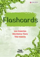Vista previa - Juegos / Gamificación - Los Insectos (Flashcards A6) by Magia Didáctica - Portada