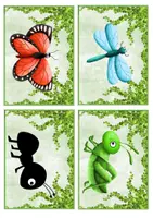 Vista previa - Juegos / Gamificación - Los Insectos (Flashcards A6) by Magia Didáctica - página 1