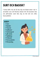 förhandsvisning - Surt och Basiskt - Arbetshäfte - sida 1