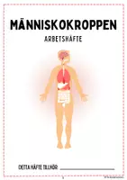 förhandsvisning - Människokroppen - Arbetshäfte - försättsblad