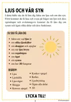 förhandsvisning - Ljus och vår syn - Arbetshäfte - sida 1