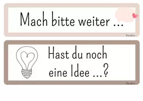 Vorschau - Fördermaterial/Inklusion - Classroom Management - Satzanfänge zum Aufrufen - Aushänge - Seite 3
