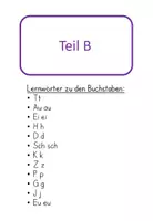 Vorschau - Fördermaterial/Inklusion - Lernwörter-Karten für Stationen, passend zu Karibu 1 - Seite 2