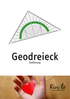 Vorschau - Arbeitsblätter - Einführung Geodreieck – Fachbegriffe kennen lernen - Deckblatt