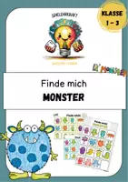 Vorschau - Spiele - Spiel "Finde mich" - "Monster" Beschreiben - Deckblatt