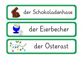 Vorschau - Spiele - Schleichdiktat / Laufdiktat zum Thema Ostern (Klasse 1) - Seite 2