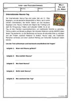 Vorschau - Arbeitsblätter - 03-21 Internationaler Nouruz-Tag - Deckblatt