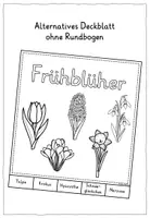 Vorschau - Mal- und Bastelvorlagen - Frühblüher Klasse 1-2 FLIPBOOK mit Steckbriefen - Seite 2