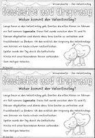 Vorschau - Arbeitsblätter - Mini-Heft "Valentinstag" 15 Infoseiten + Aufgaben und Fragen - Deutsch / DaZ / Ethik - Seite 3