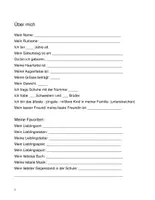 Vorschau - Stundenentwürfe - Ich über mich - zum Schulstart - Seite 2