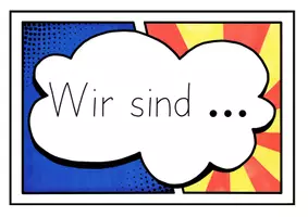 Vorschau - Mal- und Bastelvorlagen - Meine Stärken | Ausmalbilder | Ich bin ... - Seite 1