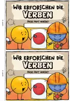 Vorschau - Arbeitsblätter - Verben erforschen | Miniheft Klasse 2 - Seite 1