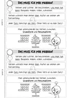 Vorschau - Arbeitsblätter - Verben erforschen | Miniheft Klasse 2 - Seite 3