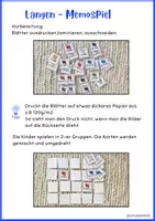 Vorschau - Spiele - Längen - Dino Memospiel (Meter und Zentimeter) - Seite 1