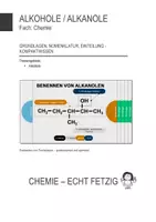 Vorschau - Arbeitsblätter - Materialpaket: Alkohole/Alkanole - Grundlagen - Folien und Arbeitsblätter - Seite 1
