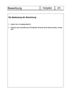 Vorschau - Stundenentwürfe - Themenheft Bewerbungsschreiben mit Aufgaben und Lösungen - Seite 1