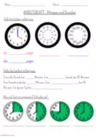 Vorschau - Stationenlernen - Uhr und Uhrzeiten - Seite 2