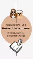 Vorschau - Stundenentwürfe - Unterrichtsentwurf und UB-Material - Einführung Sexualität - Deckblatt