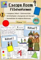 Vorschau - Stundenentwürfe - Flächenformen - Sparpaket (Klasse 1-2) - Seite 1