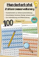 Vorschau - Poster - Hundertertafel (Klasse 2-3) - Deckblatt