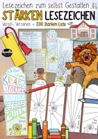 Vorschau - Arbeitsblätter - Meine Stärken – Lesezeichen zum Selbstgestalten - Seite 1