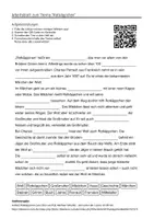 Vorschau - Arbeitsblätter - Arbeitsblätter zum Thema "Rotkäppchen" + Lösung & MP3 + Mindmap + Infografik - Deckblatt
