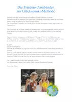 Vorschau - Mal- und Bastelvorlagen - Friedens-Armbänder zur Glückspunkt-Methode – Frieden mit Kindern und Jugendlichen, Friedensprojekte, Achtsamkeitsprojekte - Seite 1