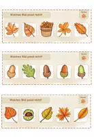 Vorschau - Fördermaterial/Inklusion - Welches Bild passt nicht? (Herbst und Halloween) - Seite 1