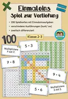 Vorschau - Spiele - Einmaleins üben - Spiel zur Vertiefung (Klasse 2-3) - Deckblatt