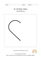 Vorschau - Arbeitsblätter - Kunst Kreativaufgaben - Es ist kein... - Weitermalbilder - Seite 1