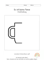 Vorschau - Arbeitsblätter - Kunst Kreativaufgaben - Es ist kein... - Weitermalbilder - Seite 3