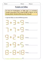 Vorschau - Arbeitsblätter - Knobelaufgaben für Schnelle - Knobeln Klasse 4 / 5 - Seite 1