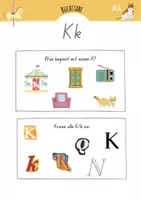 Vorschau - Arbeitsblätter - Buchstabe K Grundschule | Grundschrift - Seite 1