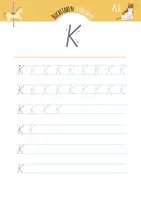 Vorschau - Arbeitsblätter - Buchstabe K Grundschule | Grundschrift - Seite 2