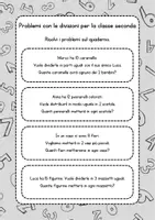 anteprima - Esercizi - Problemi con le divisioni classe seconda - Pagina 1