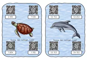 Vorschau - Stundenentwürfe - QR Rechenspur / Rechenspaziergang "schriftliche Multiplikation" - Seite 3